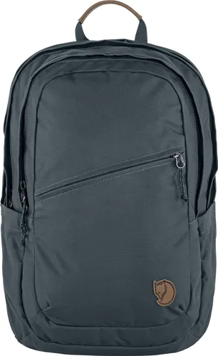Fjällräven Unisex Räven 28 - 28L Sport Rucksack in Navy - Wanderrucksack mit flexiblen Griffen und seitlichen offenen Taschen, ideal für Freizeitaktivitäten. Robuste Verarbeitung für vielseitige Nutzung.