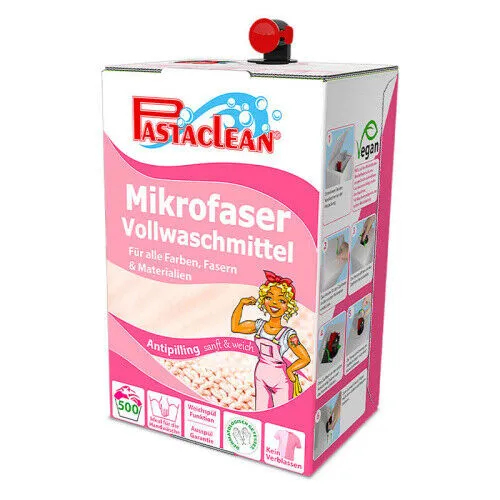 Pastaclean® Mikrofaser Waschmittel Antipilling, 5Liter (500WL)