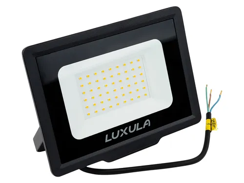 LUXULA LED-Fluter, EEK: F, 50W, 5000lm, 3000K, schwarz LX400103