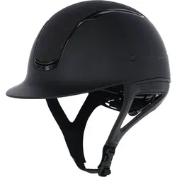 Covalliero Reithelm Eclipse Schwarz 52-56 cm - Reithelm in Schwarz, sicher und stylish, ideal für Reiter, die höchsten Wert auf Sicherheit und Komfort legen.