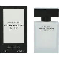 Narciso Rodriguez for her Pure Musc Eau de Parfum Spray 30 ml - Damen Parfum mit sinnlichem Duft, der die feminine Eleganz unterstreicht und seit 2019 zu den Top 7 der meistverkauften Damenparfums gehört.