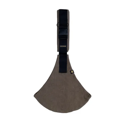 Wildride Babytrage aus Leinen - Ergonomische Hüfttrage für Kleinkinder (0-20 kg), ideal für warme Sommertage. Bietet optimalen Komfort und Bewegungsfreiheit für abenteuerlustige Familien.