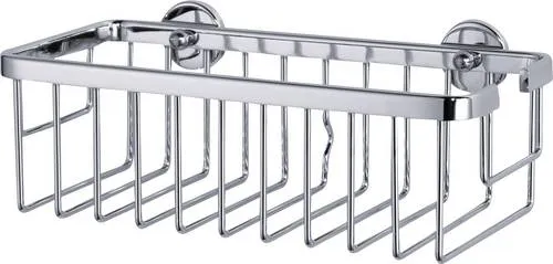 Tesa Duschablage Aluxx 40201, chrom - Badezimmerzubehör, einfache Montage ohne Bohren dank Tesa Power Kit, max. Belastbarkeit 5 kg, ideal für Fliesen, Glas und Holz.