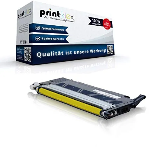 Print-Klex Tonerkartusche kompatibel für HP Color Laser MFP 170 Series Color Laser MFP 178 nw Color Laser MFP 178 nwg W 2072A W2072 A W 2072A W2072A 117A Yellow Gelb - Office Pro Serie