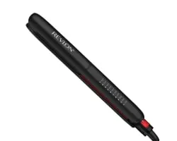 REVLON Smoothstay 25 mm Glätteisen - Haarstyling Set mit dreifach beschichteten Keramikplatten und Kokosnussöl-Infusion für glänzende, glatte Haare. Ideal für vielseitiges Styling und Reisen dank Spannungsumschaltung und Reisebeutel.