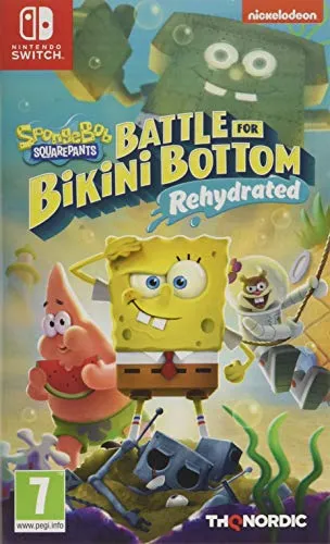 Spongebob Squarepants: Battle For Bikini Bottom - Rehydrated NSW - Spiele für Nintendo Switch: Erlebe das originalgetreue Remake eines der besten Spongebob-Spiele mit brandneuem Mehrspieler-Modus für zwei Spieler, online und via Splitscreen!
