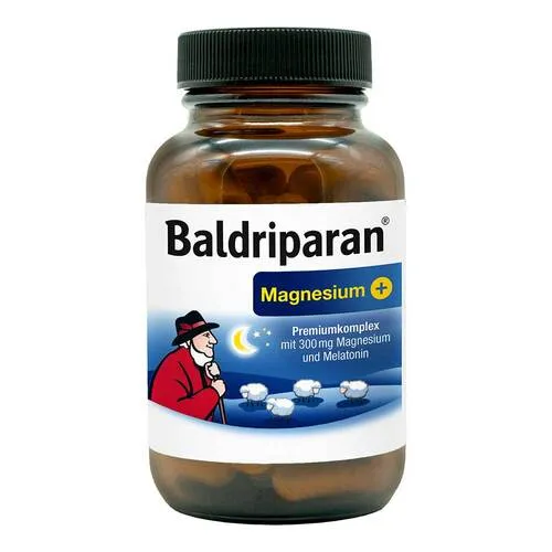 PharmaSGP BALDRIPARAN Magnesium Plus Kapseln 120 St. - Arzneimittel zur Unterstützung der Muskelfunktion, hohe Bioverfügbarkeit für optimale Wirkung und ideal für einen aktiven Lebensstil.