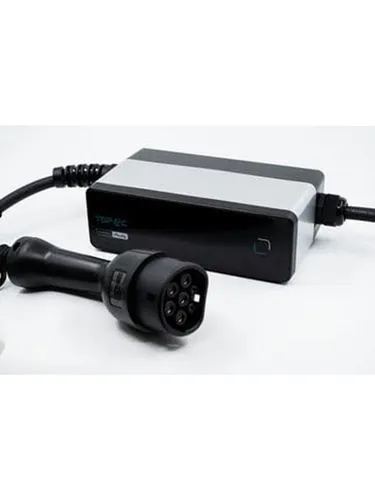 Shelly PbS TopAC Portable EV Charger 11kW - Tragbares 11kW Ladegerät für Elektroautos, ideal für Zuhause und unterwegs. Mit WLAN und Bluetooth für einfache Steuerung und dynamisches Lastmanagement.