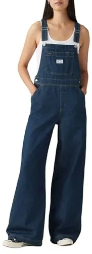 Levi's XL Overall Square Circle - Lässiger XL Baggy Overall aus 100 % weicher Baumwolle mit geradem Bein. Ideal für einen entspannten Look und hohen Tragekomfort. Pflegeleicht und vielseitig kombinierbar.