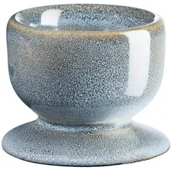 ASA SELECTION Eierbecher SAISONS denim - Bunter Steingut Eierbecher (5 cm) für stilvolles Frühstücken