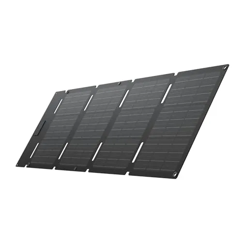 Ecoflow 45 W Tragbares Solarpanel - Solarmodule mit 25% Effizienz der n-Typ-Solarzellen, IP68 wasserdicht und staubdicht – ideal für Outdoor-Abenteuer und umweltfreundliche Energieversorgung.