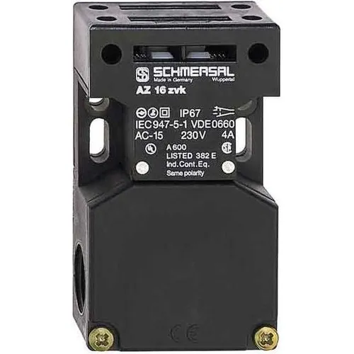Schmersal AZ16 ZVK-M16 Sicherheits-Schalt. 1Ö/1S o. Rastung M16 - Elektrotechnik: Zuverlässiger Sicherheits-Schalter mit Rastung für maximale Sicherheit in elektrischen Anwendungen.