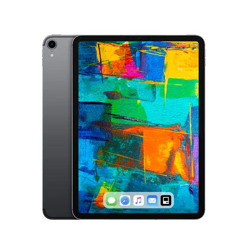 Apple iPad Pro 11 256GB (Wi-Fi, Modell 2018) - Space Grau - Tablet mit 11 Zoll Retina Display und leistungsstarkem A12X Chip, ideal für kreative Arbeiten und Multimedia-Anwendungen.