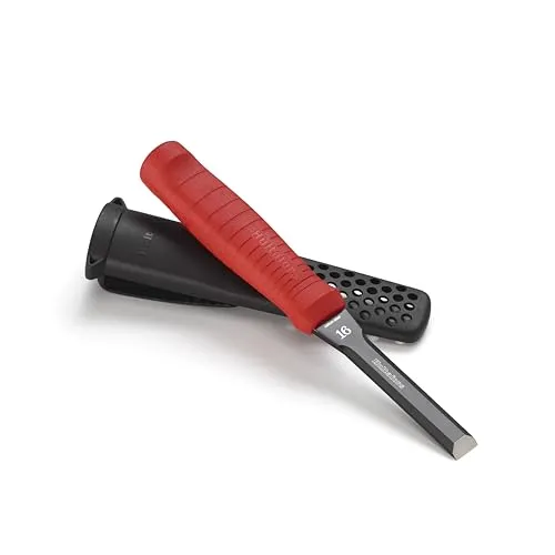 Hultafors 390043 Stemmeisen EDC 16, Stechbeitel (16 mm) - Meißel für die Metallbearbeitung, aus hochwertigem japanischem Stahl, rostgeschützt und ideal für Präzisionsarbeiten in Tischler- und Schreinerprojekten.