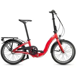 COAST-BIKES Faltrad LOWTIDE 20 Zoll - Leichtes Klapprad mit nur 14,9 kg und 3-Gang-Schaltung, ideal für die Stadt und einfach zu transportieren.