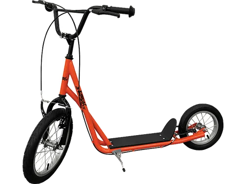 NEWSPORTS Big Roller mit Luftbereifung - Roller mit Luftbereifung für Kinder ab 5 Jahren, bietet Komfort und Sicherheit dank Vorder- und Rücktrittbremse. Ideal für spannende Fahrten im Freien.