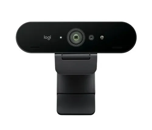 Logitech Brio 4K Webcam - 4K (30FPS) mit 5-fach Zoom und RightLight 3 - Webcam mit 4K Auflösung und 5-fach Zoom für gestochen scharfe Videokonferenzen, ausgestattet mit RightLight 3 für optimale Lichtverhältnisse und integrierten Mikrofonen.