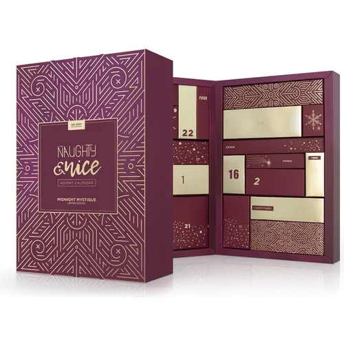 Beate Uhse Erotischer Adventskalender 2024 Naughty & Nice - Sexspielzeug-Sets mit 24 aufregenden Geschenken, ideal für Paare, um neue erotische Erfahrungen im Schlafzimmer zu entdecken.