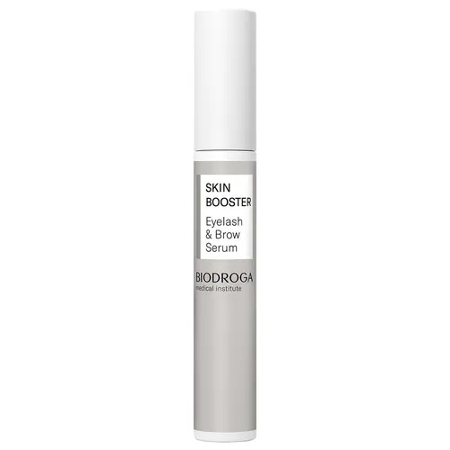 Biodroga Medical Institute Skin Booster Eyelash & Brow Serum 10 ml - Wimpern- & Augenbrauen-Fluid, fördert das Wachstum und sorgt für voluminöse, kräftige Wimpern und Augenbrauen.