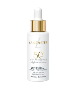 Lancaster Sun Perfect vereinheitlichendes Serum SPF50 30 ml - Sonnenpflege: Anti-Aging-Serum mit SPF 50 für jeden Hauttyp, spendet intensive Feuchtigkeit und bietet Breitspektrumschutz gegen UVA/UVB-Strahlen.