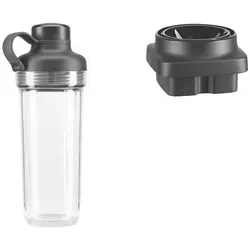 KitchenAid K400 Zubehörset inkl. Klingen & Deckel - Zubehör für Standmixer, optimiert für perfekte Mixergebnisse und einfache Handhabung in der Küche.