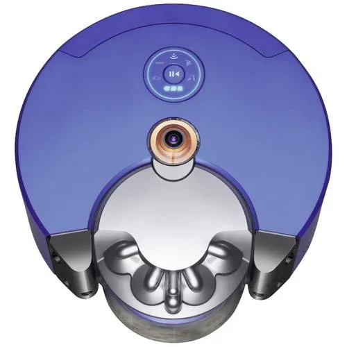 Dyson 360 Heurist Saugroboter - Nickel-Blau - Smart Living: Mit dem Dyson Digitale Motor V2 und 20% mehr Saugkraft bietet dieser Saugroboter eine effiziente Reinigung und intelligente Navigation durch SLAM-Technologie.