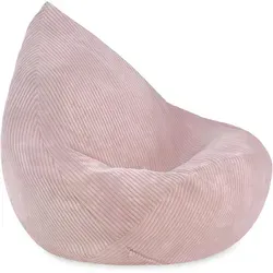 MISIOO Kinder Sitzsack Cord Premium - Ergonomischer Sitzsack für Kinder ab 12 Monaten - BEQUEME RUHEINSSEL FÜR KINDER - Der MISIOO Sitzsack bietet optimalen Komfort und sicheren Halt. Ideal zum Kuscheln und Entspannen im Kinderzimmer. HIGHLIGHT: Leicht und einfach zu bewegen für flexible Spiel- und Leseecken.