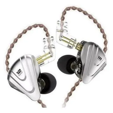 KZ ZSX Earbuds mit Mikrofon - Hochwertige Hybrid-Technologie Kopfhörer mit 10mm dynamischem Treiber für verbesserten Bass und klaren Klang. Ideal für Musikliebhaber, die ein intensives Klangerlebnis suchen.