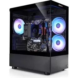 Kiebel Viper V Gaming-PC - Gaming-PC mit AMD Ryzen 5, 32 GB RAM und 1000 GB SSD. Ideal für Multimediabearbeitung und Gaming in FullHD & 4K. Vorinstalliert mit Windows 11 – sofort startklar!