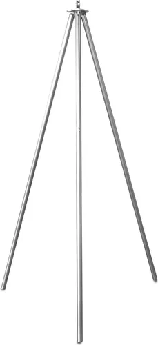 Grillrost.com Edelstahl Dreibeingrill | Klappbarer Schwenkgrill mit Kettenführung - Grillstellen: Hochwertiger, stabiler Schwenkgrill, höhenverstellbar und ideal für nassen Untergrund. 100% Made in Germany für beste Qualität und Langlebigkeit!