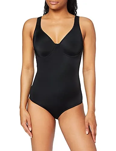 Sassa Damen Formender Body 00903 - Doppelt vorgeformt, unsichtbar unter eng anliegender Kleidung und aus hautsympathischer Microware
