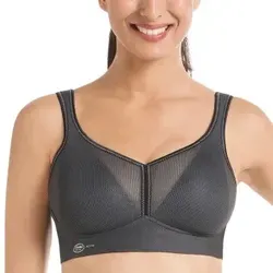 Anita Active Sport-BH Air Control Delta Pad - Funktionsunterwäsche mit doppellagigen Cups und atmungsaktivem Powertüll für optimalen Halt und Komfort beim Sport.