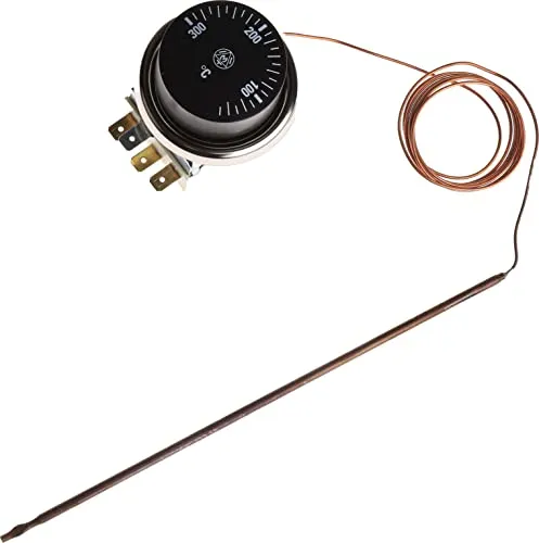 RS PRO Kapillar-Regler Thermostat 1-poliger Wechsler, +50°C Schließen / +310°C Öffnen, 250V ac / 16A