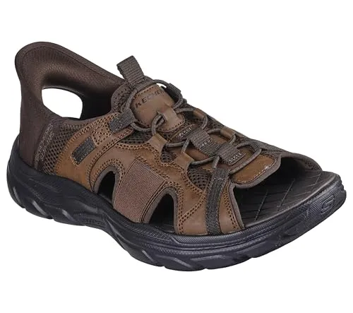 Skechers REVOLTED SS-MERRICK Sandale - Wanderschuhe mit Heel Pillow Funktion für optimalen Komfort. Ideal für Outdoor-Aktivitäten mit sportlichem Design und gepolsterter Innensohle.
