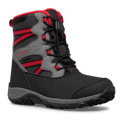 Merrell Winterstiefel Outback Snow Boot WTPF (wasserdicht) schwarz Kinder, Größe Euro (US): 32 (1)