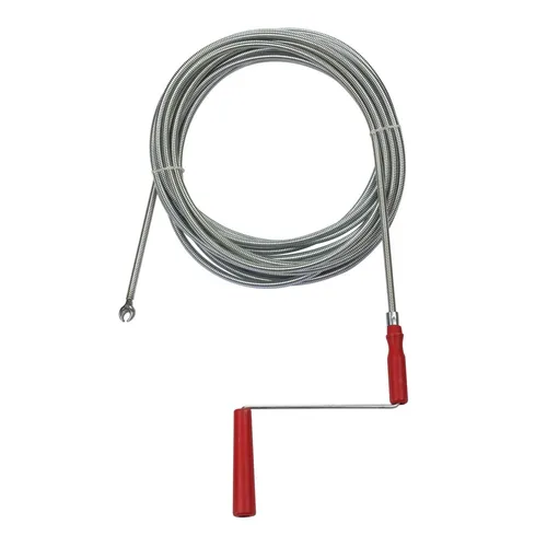 DEMA Rohrreinigungsspirale 8 m DRRS 8 - Umweltfreundlich und Effektiv - Rohrreinigungsspirale 8 m DRRS 8, löst verstopfte Rohre nachhaltig und ohne Chemie. Ideal für DIY-Haushalte, spart Kosten für professionelle Reinigung.