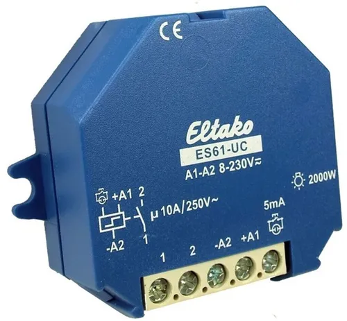 Eltako Stromstoss-Schalter ES61-UC - Schaltgerät für Gebäudeinstallation, optimal zur Steuerungstechnik und energieeffizient