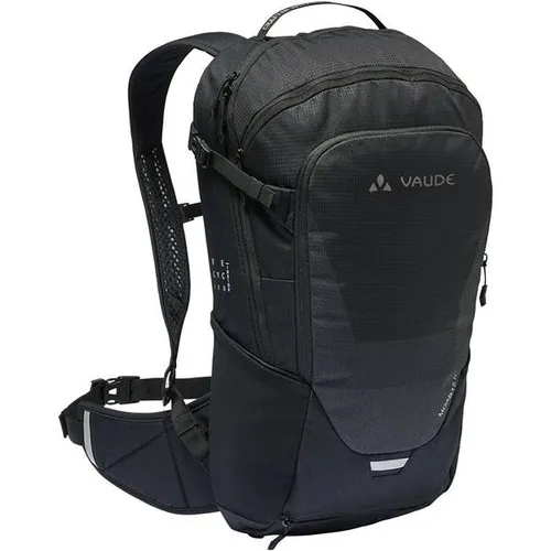VAUDE Moab 15 II black - 15 Liter Biking-Rucksack - Radrucksack mit atmungsaktivem, ergonomischem Rückensystem für optimalen Tragekomfort bei rasanten Abfahrten.