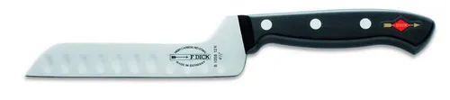 F. DICK Kochmesser Dick Superior Käsemesser mit Kullenschliff 12 cm - Hochwertiges Käsemesser mit 12 cm Klinge und Kullenschliff für ein müheloses Schneiden. Ergonomischer Griff für sicheren Halt. Ideal für den professionellen Einsatz in der Küche.