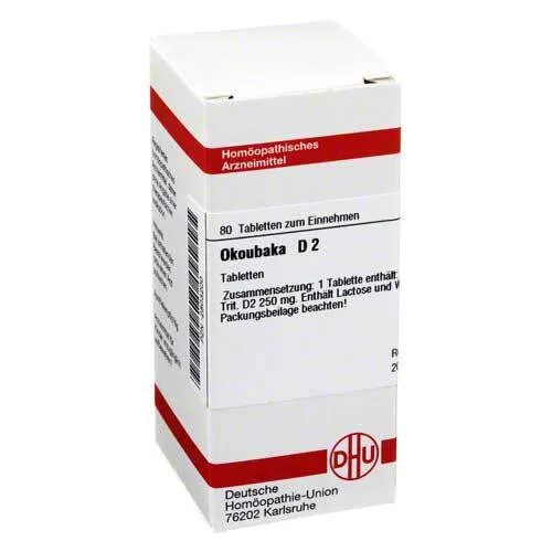 DHU Okoubaka D 2 Tabletten 80 St