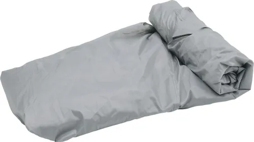 vidaXL Bootspersenning 427-488 cm - Grau - Boot-Zubehör, ideal für die meisten Rumpfstile, extrem reißfest und wasserdicht, perfekt zum Festmachen und Lagern, inklusive Aufbewahrungstasche.