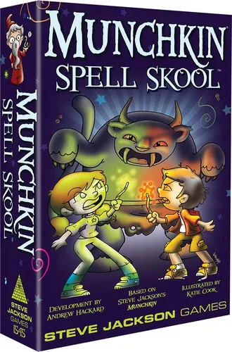 Munchkin Spell Skool - Kartenspiel - Steve Jackson Games - ENG Edition