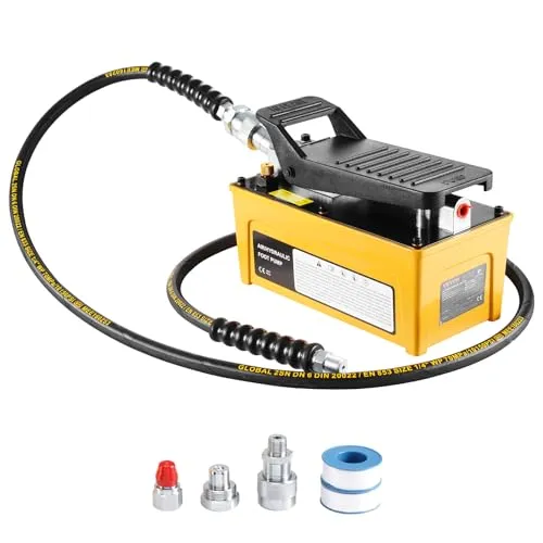 VEVOR Lufthydraulikpumpe 10.000PSI - Sonstige, leistungsstarke Hydraulikpumpe mit 10.000 PSI und 1,6L Öltankkapazität für effiziente Anwendungen in der Industrie.