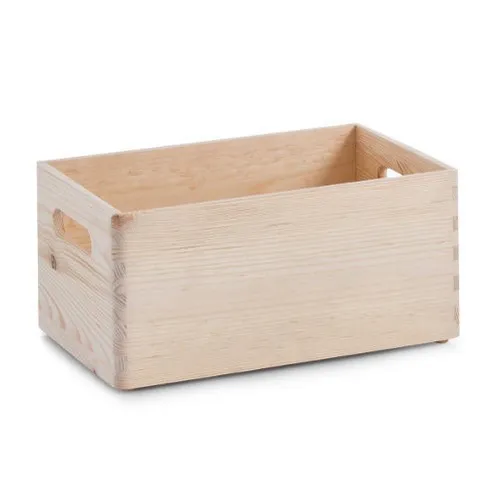 Zeller Allzweckkiste Holzbox Spielzeug Büro Haushalt 30x20x15 cm Kiefer 13140