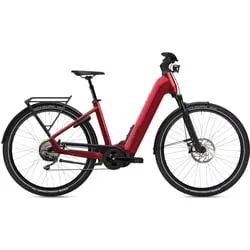 Flyer Upstreet 7.10 Comfort 750 Wh - Mercury Red Gloss - 53cm | 29 Zoll E-Bike - E-Bike mit 750 Wh Akku für lange Fahrten, ideal für komfortables Fahren in der Stadt und auf dem Land.