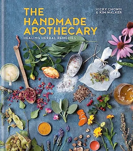 The Handmade Apothecary - Belletristik und praktischer Ratgeber, bietet umfassende Informationen über Heilkräuter und deren Anwendungen zur Verbesserung des Wohlbefindens.
