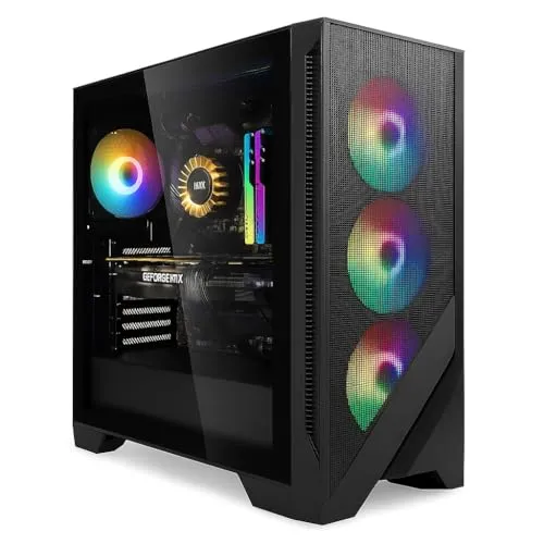 AurumPC Gaming-PC AMD Ryzen 7 5800X mit GeForce RTX 5060 - Leistungsstarker Gaming-PC mit Ryzen 7 5800X und RTX 5060. Ideal für Multitasking und Gaming. Professionelle Fertigung und Stabilitätstest garantieren sofortigen Einsatz.
