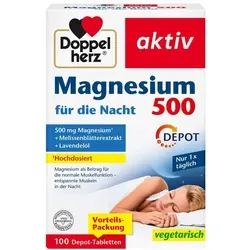 Doppelherz Magnesium 500 Nacht DEPOT 100 St