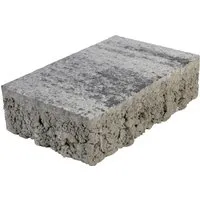 EHL Pflasterstein AquaDrän Microfase 15 cm x 22,5 cm x 6 cm Weiß-Anthrazit