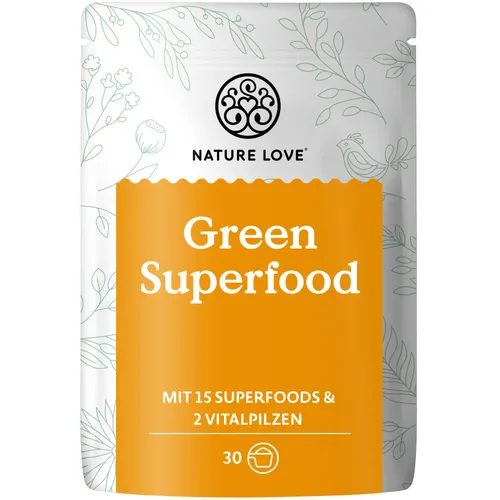 Green Superfood Pulver - 300g Pulver_für 1 Monat